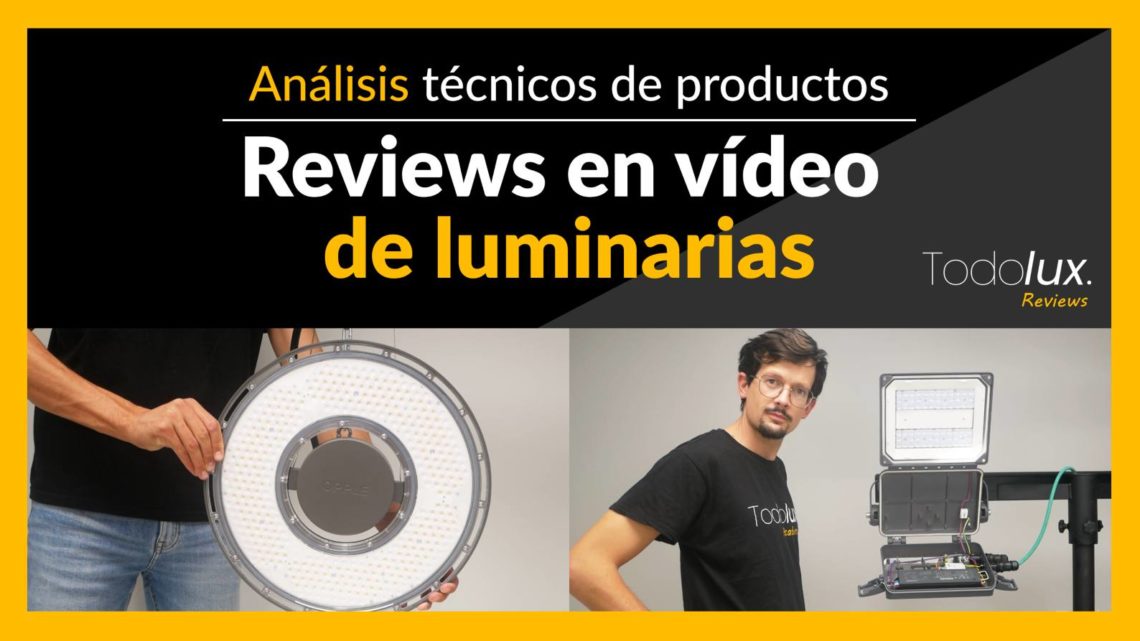 Todolux anuncia su nueva sección de reviews de luminarias en español e inglés.