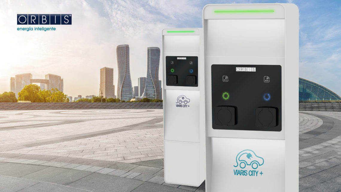 ORBIS presenta Viaris City +, su nuevo cargador inteligente para entornos públicos.