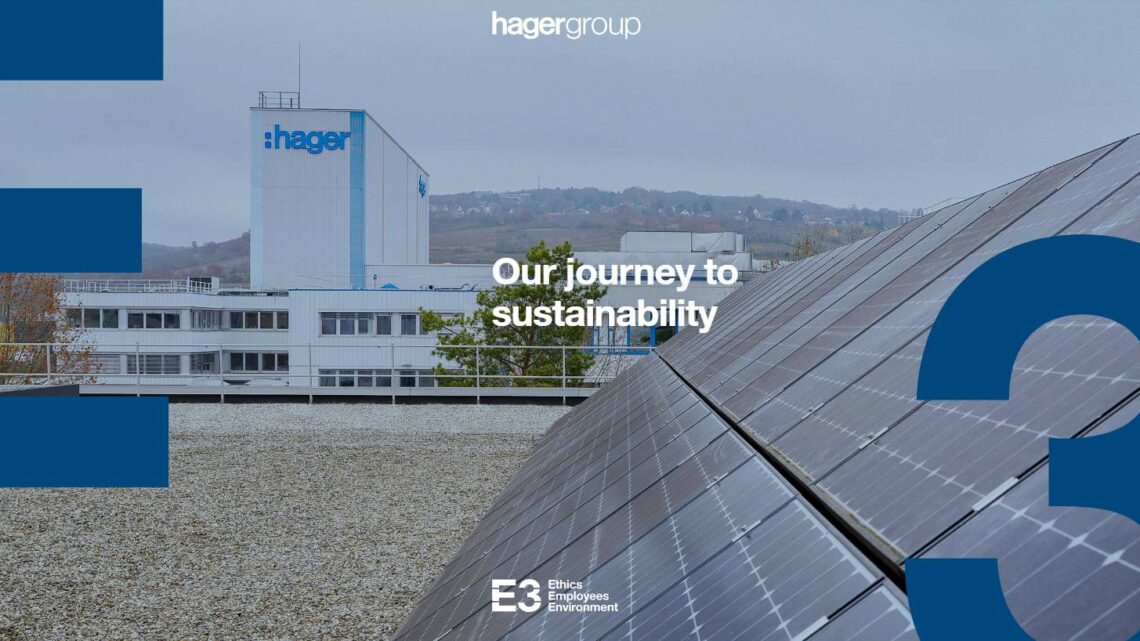 Hager Group publica su informe de sostenibilidad.