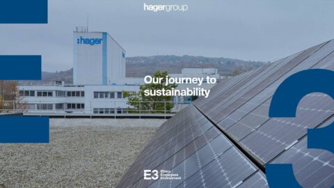 Hager Group publica su informe de sostenibilidad.