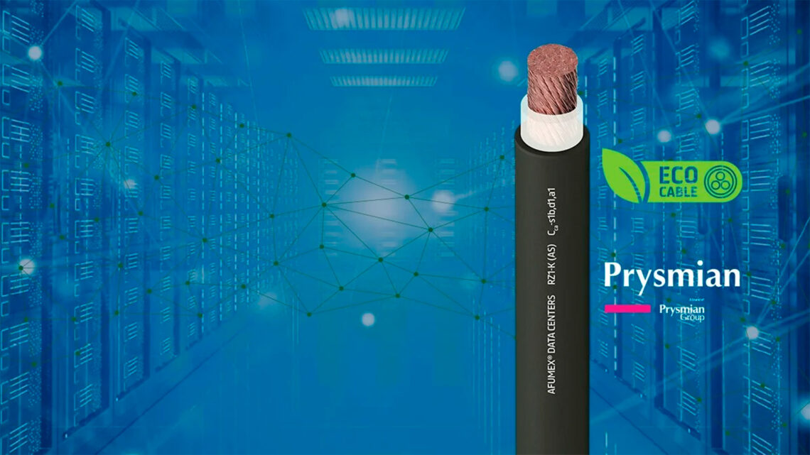 Prysmian Group lanza una nueva versión de su cable Afumex® RZ1-K (AS) para Data Centers.