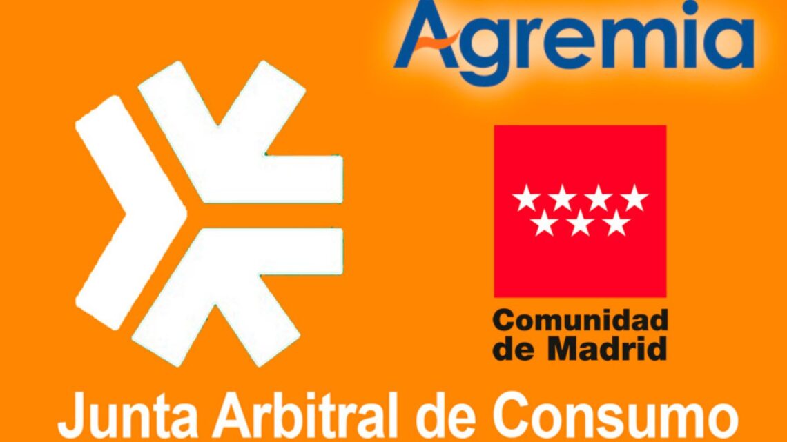 Agremia participará en la Junta Arbitral de Consumo de la Comunidad de Madrid