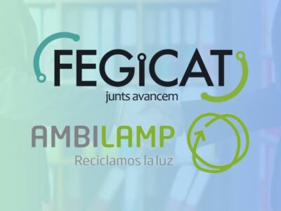 FEGiCAT y Ambilamp renuevan su convenio de colaboración para impulsar la sostenibilidad