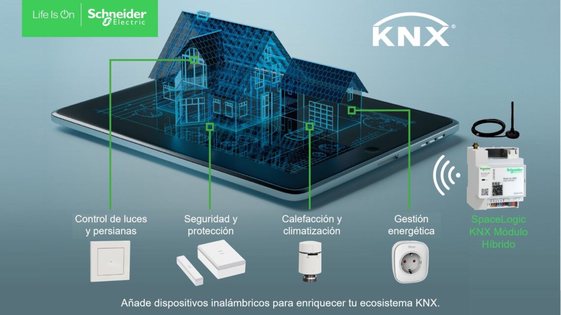 Schneider Electric presenta el nuevo módulo híbrido SpaceLogic KNX.